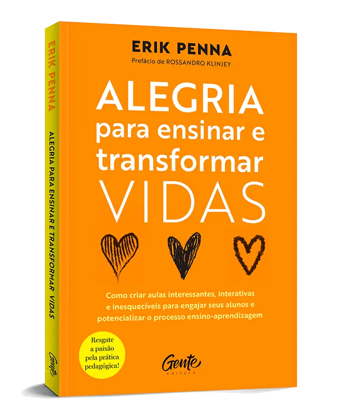 Livro Alegria para Ensinar e Transformar Vidas