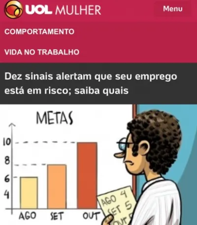 Matéria com Erik Penna no UOL Mulher