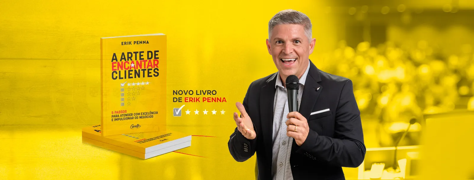 Erik Penna e o novo livro A Arte de Encantar Clientes