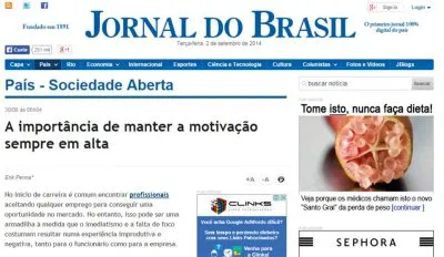 Matéria com Erik Penna no Jornal do Brasil